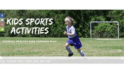 Desktop Screenshot of kids-sports-activities.com